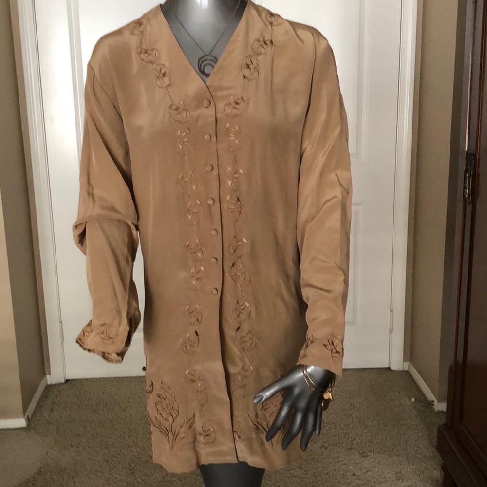 Diane Von Furstenberg Silk Assets Blouse